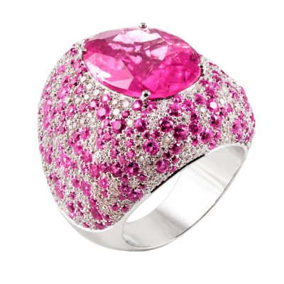 Pink Sapphire Ring