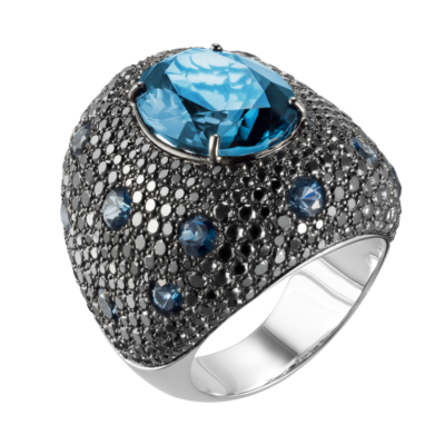 Blue Topaz Ring