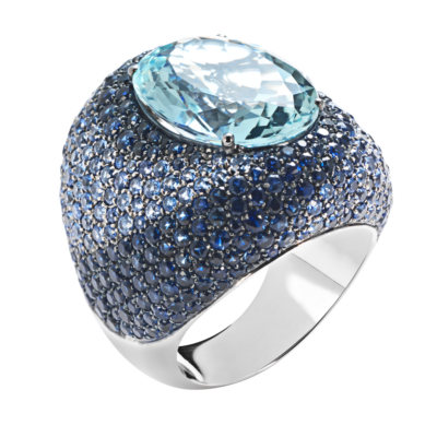 Aquamarine Ring